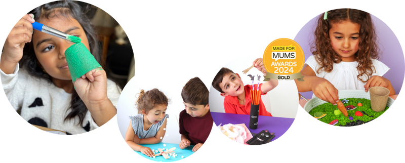 Creative EYFS-aligned craft kits delivered monthly – perfect for kids age 3-7