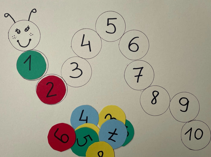 Free Hungry Caterpillar Activity: Practicing Counting