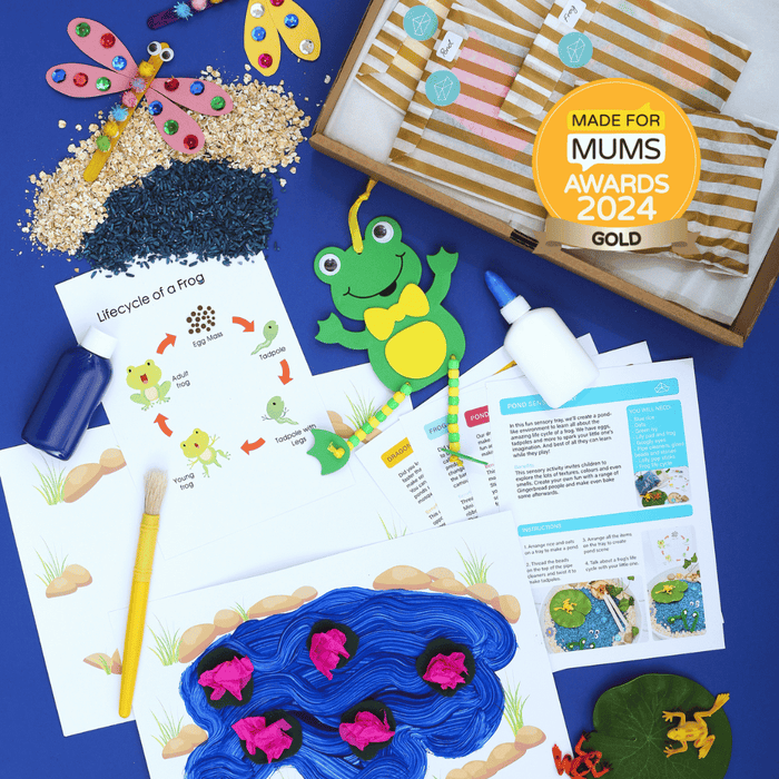 Monthly activity kit for kids