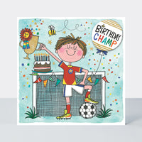 Birthday Card - Football