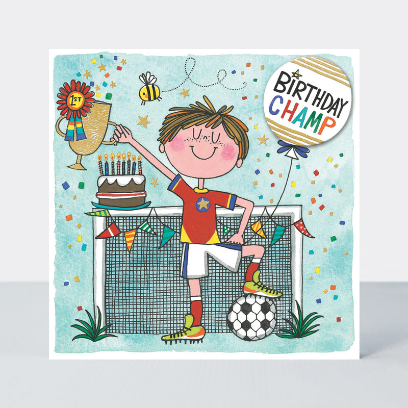 Birthday Card - Football