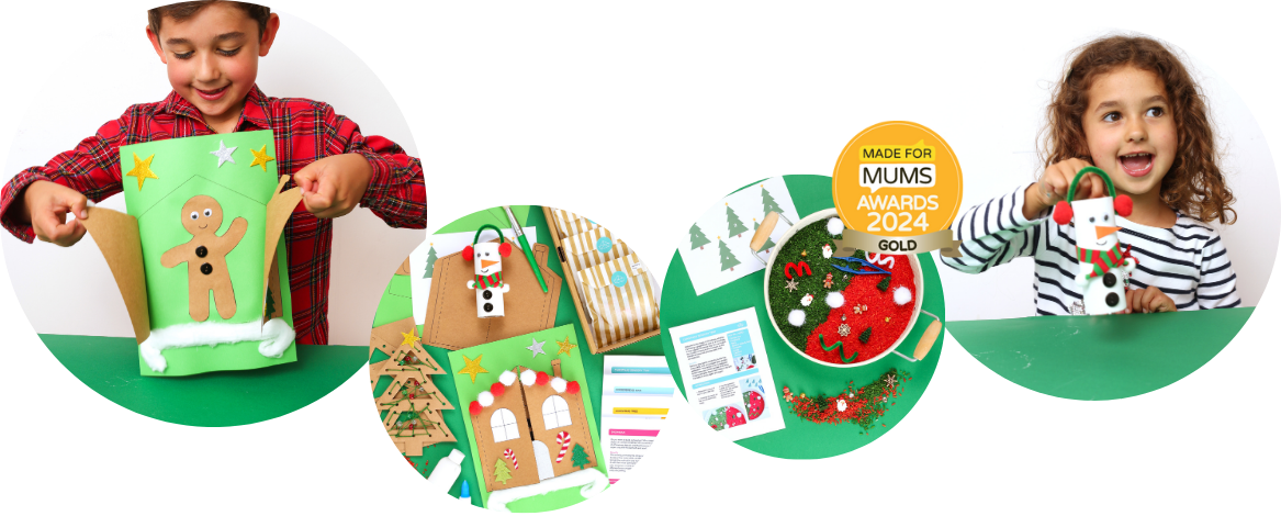 Creative EYFS-aligned craft kits delivered monthly – perfect for kids age 3-7
