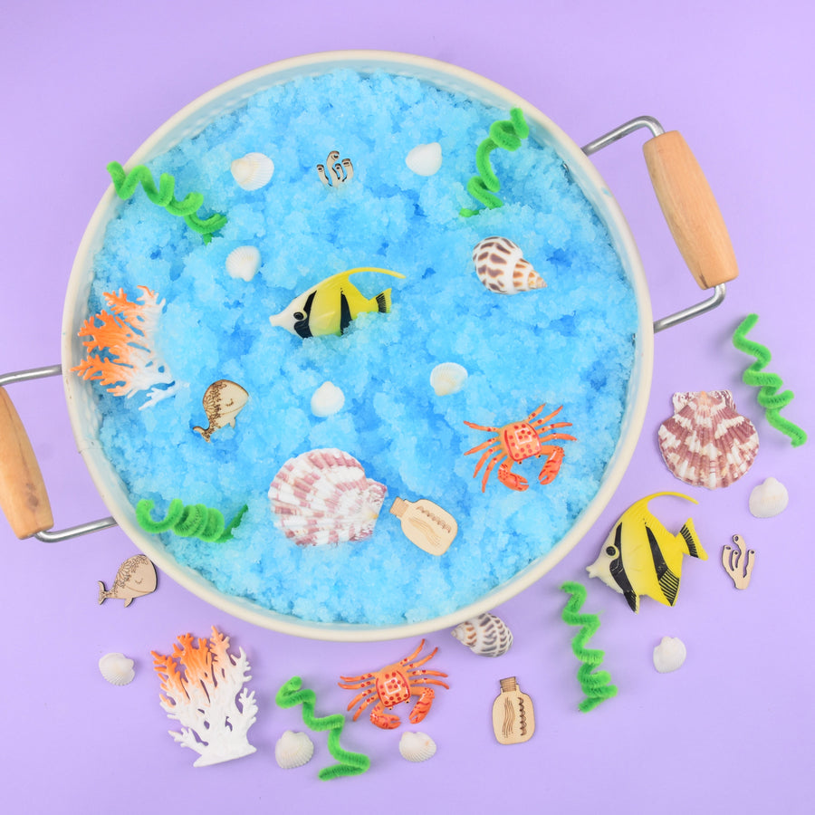 Sensory Kit with an ocean sensory tray