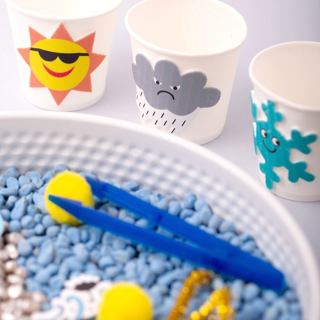 Weather sensory kit, STEM activity from My Mini Maker