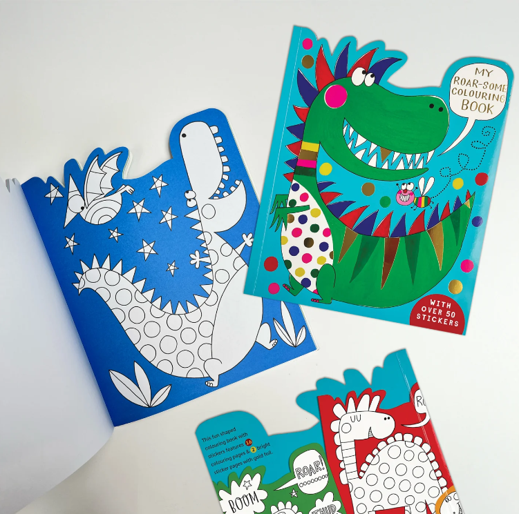 Dinosaur Colouring Book