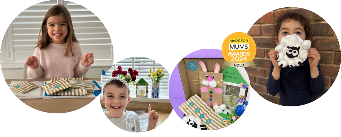 Creative EYFS-aligned craft kits delivered monthly – perfect for kids age 3-7