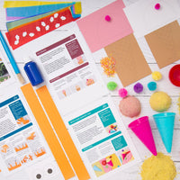 Monthly activity subscription kit for kids