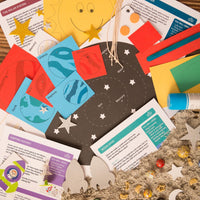 Monthly activity subscription kit for kids